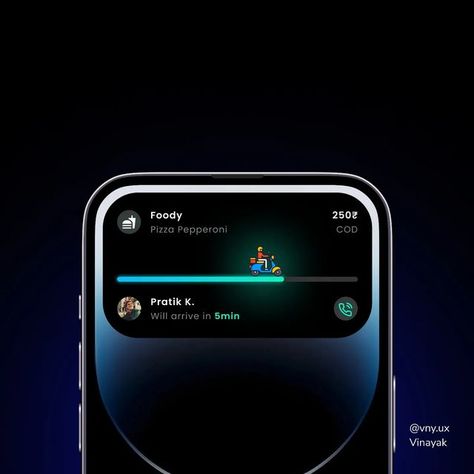 Notification Ui, Delivery App Ui, Dashboard Design Template, App Design Trends, Dynamic Island, Data Visualization Design, Mobile App Design Inspiration, Food Delivery App, App Interface Design
