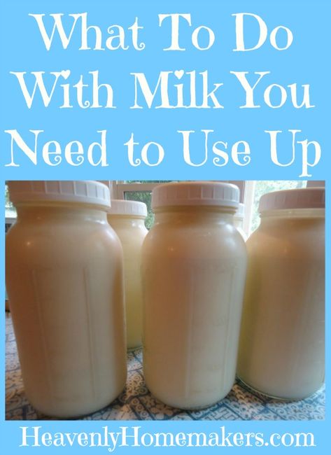 What to do with Milk You Need to Use Up What To Make With Milk Recipes, Leftover Milk Uses, Curdled Milk Uses, What To Do With Expired Milk, Excess Milk Recipes, Recipes To Use Milk Up, Lots Of Milk Recipes, Recipe That Uses A Lot Of Milk, Extra Milk Uses