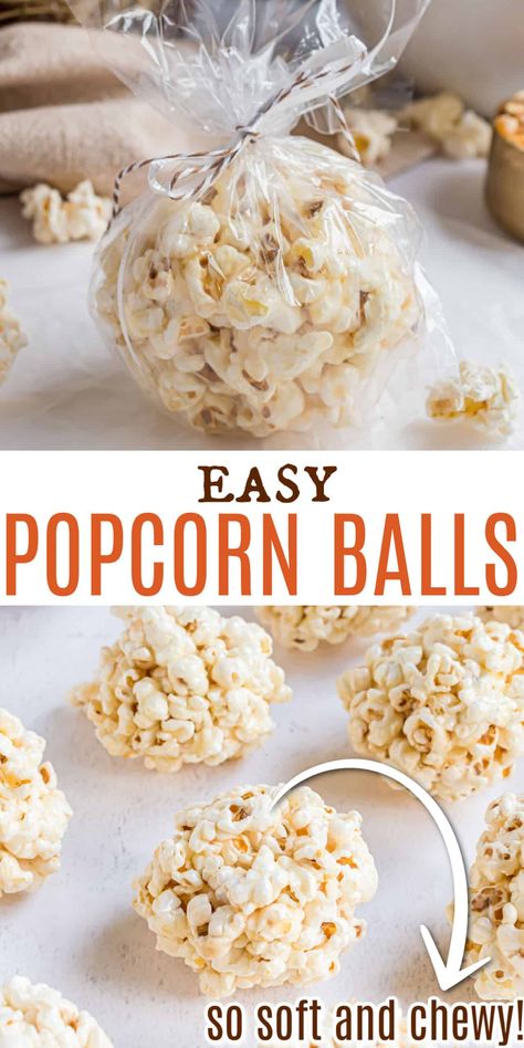 Smore Popcorn Balls, Chocolate Covered Popcorn Balls, Popcorn Balls Without Marshmallows, How To Make Flavored Popcorn Recipes, Popcorn Balls Halloween Easy, How To Make Popcorn Balls Recipes, Popcorn Balls Packaging, Popcorn Balls For Halloween, Marshmellow Popcorn Balls Recipe