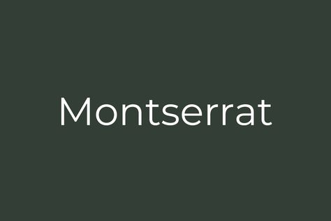 Montserrat | Fonts Shmonts Cormorant Garamond Font Pairing, Montserrat Font Pairing, Garamond Font Poster, Montseratt Font, Modern Blackletter Font, Montserrat Font, Website Fonts, Vintage Quotes, Modern Sans Serif