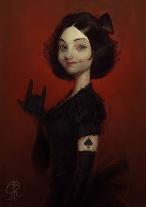 ArtStation - \m/, Serge Birault Serge Birault, Medieval Girl, Digital Painting Portrait, Digital Painting Tutorials, Set Me Free, 2d Art, Digital Artists, Illustration Character Design, Digital Portrait