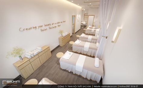 Massage Room Interior Design, Massage Room Interior, Parlour Interior Design, Parlour Interior, Massage Parlour, Dream Spa, Massage Room Decor, Home Spa Room, Esthetician Room Decor