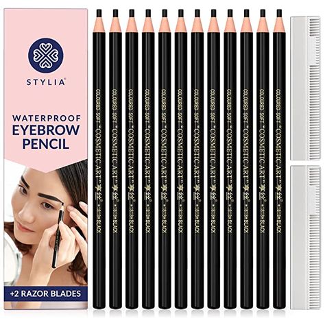 Black Eyebrow Pencil, Brown Eyeliner Pencil, Brown Eyebrow Pencil, Black Brows, Black Eyeliner Pencil, Black Eyebrows, Pencil Eye, Brown Eyebrows, Waterproof Eyebrow Pencil