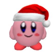 Pink ball kirby stares into your soul while wearing a Christmas hat Christmas Wallpapers Cartoon, Kirby Christmas Pfp, Cute Christmas Pfp, Christmas Kirby, Kirby Widgets, Kirby Christmas, Kirby Icons, Kirby Icon, Kirby Pfp