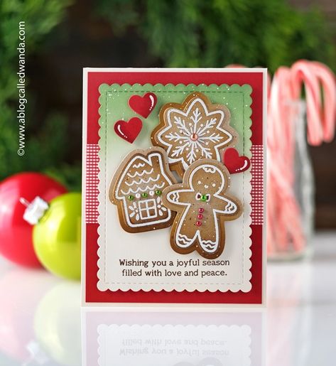 Gingerbread Cards Ideas, Gingerbread Cards Handmade, Card Ideas For Christmas, Gingerbread Themed Christmas, Sweet Gingerbread, Gingerbread Cards, Baking Spirits Bright, Xmas Tags, Winter Projects