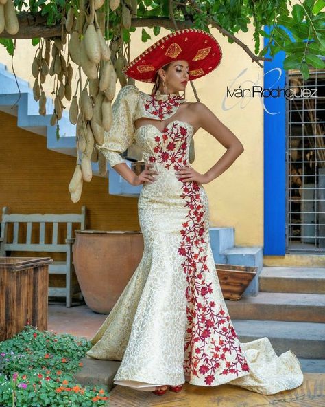 Mexican Charro Dresses For Women, Charra Wedding Dress, Charro Dresses For Mom, Mariachi Wedding Dresses, Mexican Mermaid Dress, Traditional Mexican Prom Dress, Mexican Style Prom Dress, Mariachi Dress For Women, Mexican Inspired Dresses