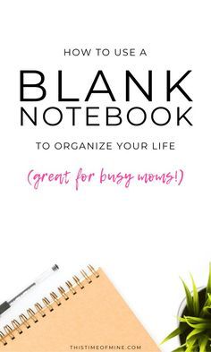 Stay At Home Mom Organization Ideas, Mom Life Organization, Simple Office Organization, Busy Schedule Organization, Using A Notebook As A Planner, How To Plan Your Life, Sahm Planner, Notebook Planner Ideas, How To Organize Your Life