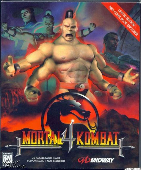 Mortal Kombat Pc, Mortal Kombat 4, Midway Games, Mortal Kombat 9, Mortal Kombat Games, Free Pc Games Download, 3d Computer Graphics, Best Rpg, Limited Edition Book