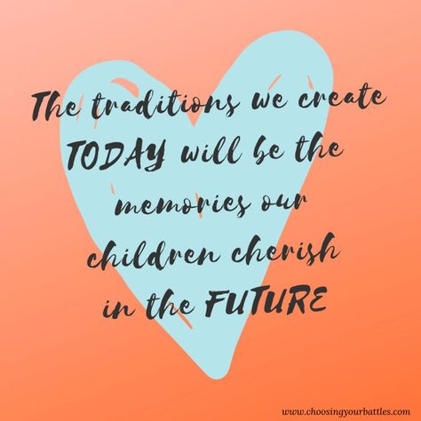 Here are a few unique ideas to start fun family traditions! For kids, family traditions are something to look forward to, and ground them, whether it’s on a weekly basis, or just during holidays! There’s even a cute free printable so you can start building memories with your children even faster. New Traditions Quotes, Traditions Quotes Family, Traveling With Family Quotes, Tradition Quotes Family, Quotes About Tradition, Family Traditions Quotes, Family Day Wishes, Family Values Quotes, Gathering Quotes