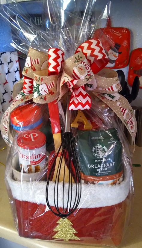 This Gift Boxes item is sold by TreasuresbyEmerald. Ships from Huachuca City, AZ. Listed on Jul 11, 2024 Christmas Coffee Gift Basket, Christmas Raffle Basket Ideas, Coffee Basket Ideas, Auction Basket Themes, Christmas Gift Box Ideas, Basket Themes, Raffle Gift Basket Ideas, Diy Christmas Baskets, Assorted Cookies