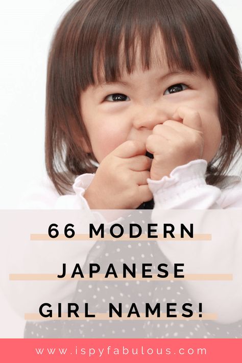 These chic and modern Japanese girl names are so gorgeous, you'll want to have another baby just to use one of them. #girlnames #babynames Japanese Middle Names, Japanese Names Female Rare, Japanese Girl Names And Meanings, Asian Names Female, Japan Names Girl, Asian Girl Names, Japanese Baby Names, Japanese Names For Girls, Japanese Girl Names