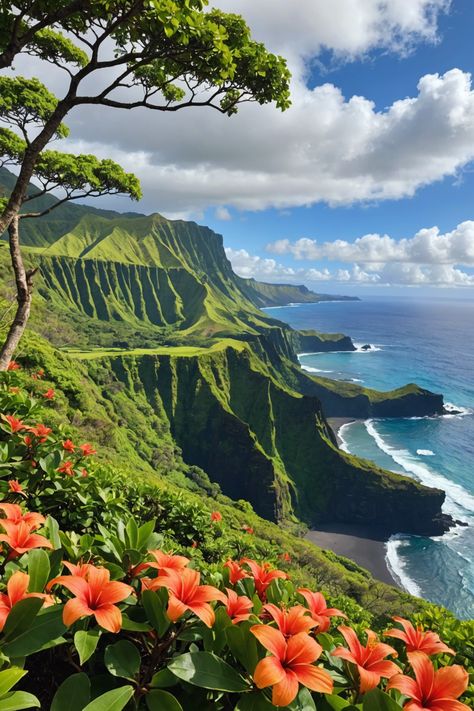 🌺 Discover the Magic of Hawaii&#8217;s Big Island: A 4-Day Adventure 🌴 Micronesia Aesthetic, Pictures Of Hawaii, Hawaii Mountains, Hawaii Nature, Volcano Island, Hawaii Snorkeling, Hawaii Landscape, Natural Wonders Of The World, Hawaii Big Island