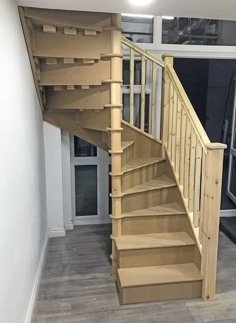 Our Square Spiral Staircases. Boathouse Ideas, Loft Conversion Stairs, Small Space Staircase, Staircase Layout, Space Saving Staircase, Spiral Stairs Design, Stair Plan, Loft Staircase, Small Staircase