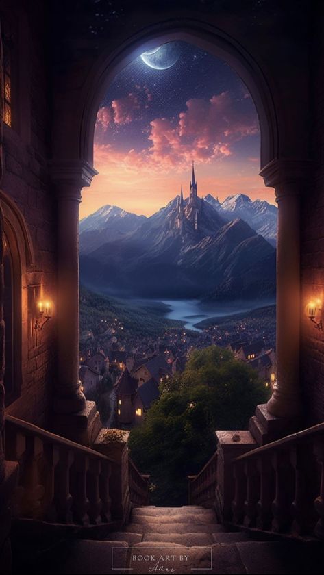 City Of Starlight, Night Court, Castle, Wallpapers