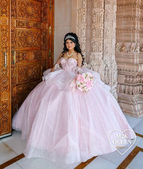 Pink Sparking Princess Ball Gown Quinceanera Dresses Sweetheart Lace-up Corset Gillter Big Bow Ball Gown Quinceanera Dresses, Princess Ball Gowns, Big Bow, Big Bows, Quinceanera Dresses, Quinceanera, Ball Gown, Ball Gowns, Better Living