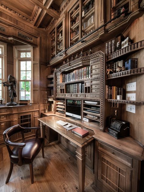 Gömda Rum, Dold Dörr, Library At Home, Dream Library, Beautiful Library, Home Library Design, Home Libraries, Hus Inspiration, Wood Plans