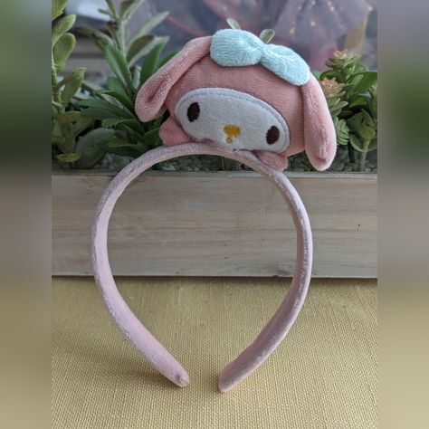 Hello Kitty Sanrio My Melody Plush Headband New Without Tags Shipping From California I Do Bundles!