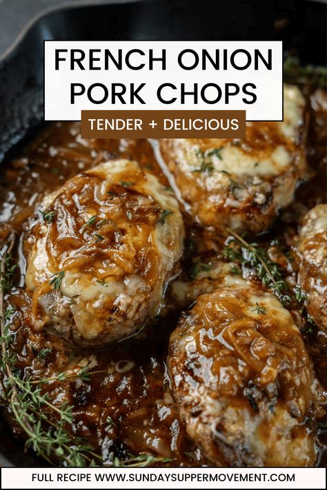 Pork Chop Recipes With French Onion Dip, French Onion Pork Roast, French Onion Pork Chops Instant Pot, Smothered French Onion Pork Chops, French Onion Soup Pork Chops Baked, French Onion Pork Chops Crock Pot, French Onion Pork Chops Baked, French Onion Pork Tenderloin, French Onion Smothered Pork Chops