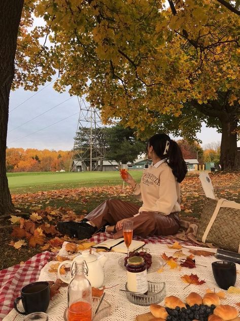 Best Friend Date Ideas Fall, Fall Aesthetic Picnic, Picnic Fall Aesthetic, Fall Picknick Aesthetic, Fall Bucket List Pictures, Fall Picnic With Friends, Fall Date Night Aesthetic, Fall Activities 2023, Fall Hobbies Aesthetic