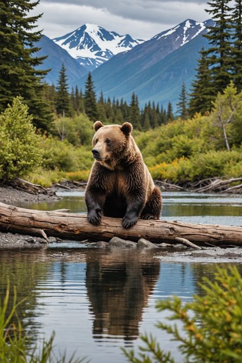 🐻 Discover Untamed Beauty: Homer, Alaska&#8217;s Wildlife Wonderland 🌊 Alaska Animals, Alaskan Wildlife, Grizzly Bear Cub, Alaska Photography, Forest Wildlife, Alaska Photos, Homer Alaska, American Wildlife, Alaska Wildlife