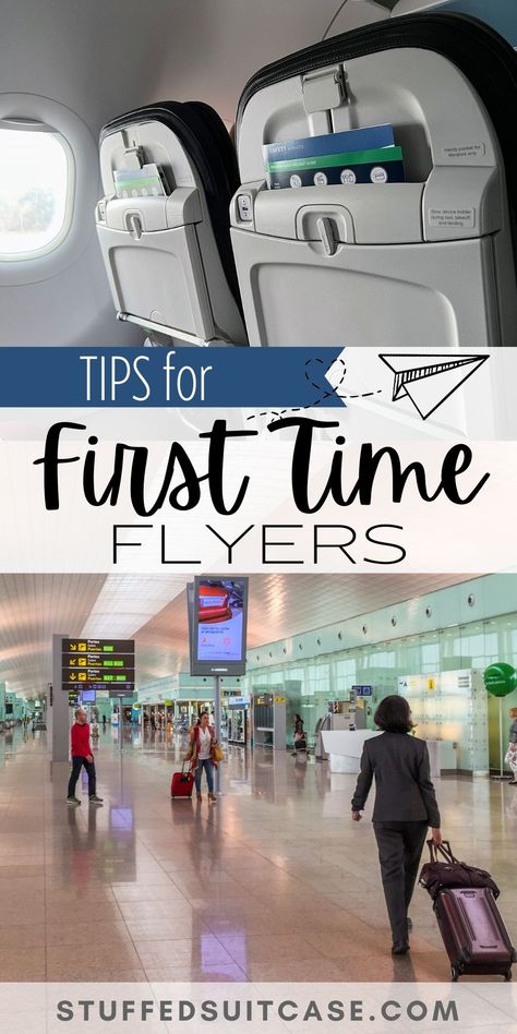 Getting ready for your first trip on a plane? Here are some essential tips for first time flyers to make their trips go smoothly and be comfortable. How To Pack For A Plane Flight, Packing For A Plane Trip, How To Pack For Flying, Flight Packing Tips, Tips For Plane Travel, Airplane Packing Tips, First Time Flight Tips, First Time Plane Ride Tips, Packing Tips For Flying