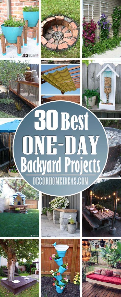 Cute Planters, Summer Diy Projects, Garden Fire Pit, Diy Outdoor Decor, Yard Project, Outdoor Diy Projects, Backyard Diy Projects, Diy Yard, Garden Art Projects