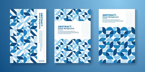 Cover template with abstract geometric b... | Premium Vector #Freepik #vector #abstract #cover #design #template Dental Cover, Print Brochure, Font Poster, Letterhead Business, Custom Portfolio, Card Frame, Modern Background, Creative Flyer Design, Poster Fonts