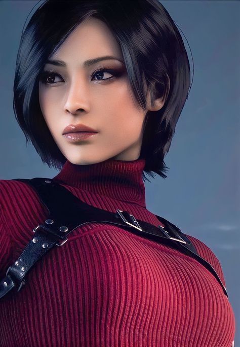 𝗥𝗲𝘀𝗶𝗱𝗲𝗻𝘁 𝗘𝘃𝗶𝗹 𝟰 𝗥𝗲𝗺𝗮𝗸𝗲 Ada Resident Evil, Resident Evil 4 Remake, Resident Evil Girl, Hair Boy, Resident Evil Collection, Resident Evil 4, Resident Evil Leon, Ada Wong, Resident Evil