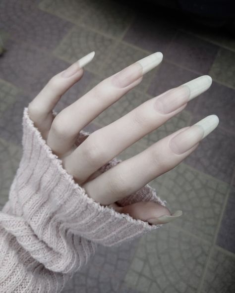 Long Natural Nails, The Cardigans, Beauty Goals, Pretty Hands, Oval Nails, Healthy Nails, Dream Nails, Perfect Nails, Natural Nails