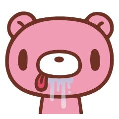 Gloomy Bear, Bear Drawing, Pink Bear, Bear Theme, Swag Art, Bear Art, Bear Wallpaper, Line Store, Phone Themes