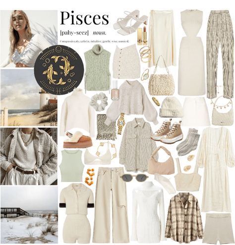 Venus Pisces Outfit Aesthetic, Pisces Venus Outfits Aesthetic, Pieces Venus Outfits, Venus In Pisces Style Outfits, Pisces Style Aesthetic, Pisces Fashion Outfits, Pisces Rising Outfit, Pisces Venus Fashion, Gemini Rising Outfits