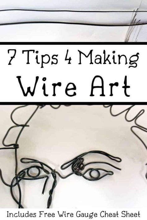 Wire Tutorials, Chicken Wire Art, Barn Wood Picture Frames, Wal Art, Wire Wall Art, Wire Art Sculpture, Wire Diy, Wire Drawing, Art Wire