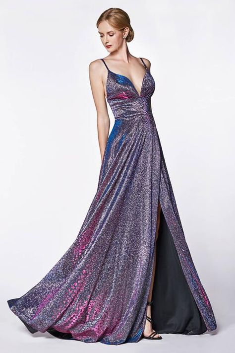 Holographic Dress, Glitter Prom Dress, Sparkly Dresses, Adult Dress, Wearing Purple, Cinderella Divine, Tango Dress, Perfect Night, Women Halter