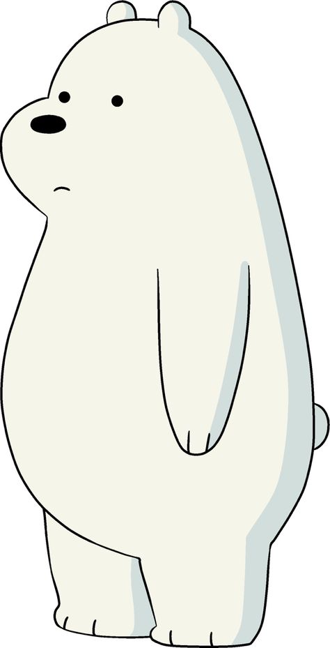 We Bare Bears- Ice Bear Ice Bear We Bare Bears, Clay Bear, Stranger Things Max, We Bare Bears Wallpapers, Ice Bear, Ice Bears, We Bear, Love Bear, We Bare Bears