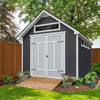 Cedar Lap Siding, Wood Shed Kits, Engineered Wood Siding, Wood Storage Shed, Storage Shed Kits, Diy Storage Shed, Wood Storage Sheds, Backyard Storage, Shed Kits