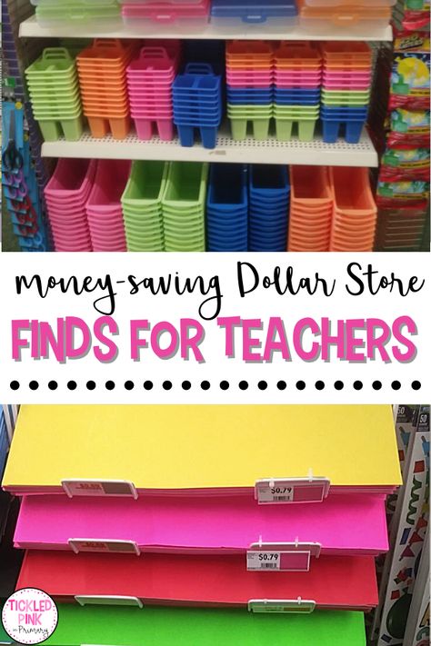 Crafts Supplies Organization, Diy Classroom Activities, Desk Organization Ideas Teacher, Cheap Classroom Organization, Organizing My Classroom, Desk Organization Ideas Classroom, Organization In The Classroom, Dollar Store Classroom Organization, Preschool Teacher Desk Organization