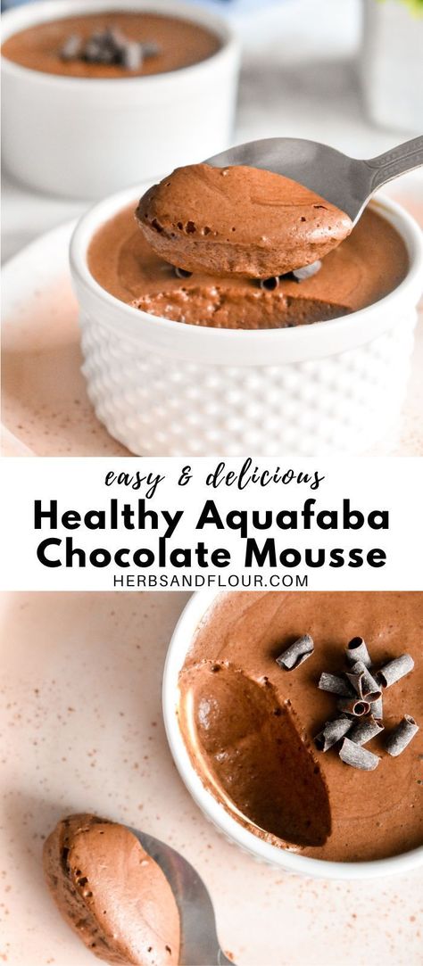 Aquafaba Angel Food Cake, Chickpea Water Mousse, Chickpea Chocolate Mousse, Aquafaba Recipes Healthy, Recipes With Aquafaba, What To Do With Aquafaba, Chickpea Liquid Recipes, Vegan Aquafaba Recipes, Chickpea Pudding