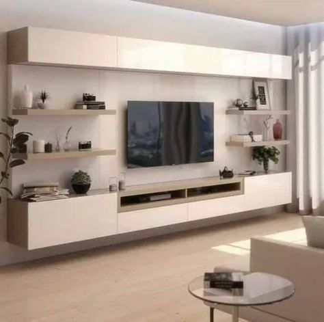 Brown Modern Wooden TV Unit, For Residential Tv Settings Living Rooms, Tv Cabinet Design For Living Room, Tv Cabinets For Living Room, Wall Unit Ideas Living Room, टीवी यूनिट, Ruang Tv, Tv Wall Cabinets, Tv Rack, Modern Tv Cabinet