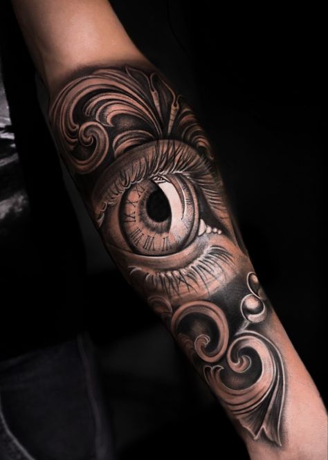 Eye tattoo inner arm forearm tattoo for man Male Forearm Tattoo, Tattoo Inner Arm, Back Of Forearm Tattoo, Tattoo Men Ideas, Tattoo For Man, Bicep Tattoo Men, Inner Bicep Tattoo, Inner Forearm Tattoo, Inner Forearm