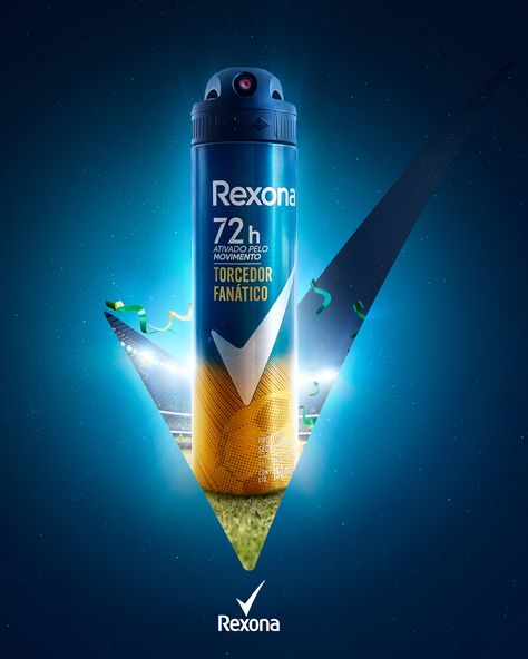 Rexona cup on Behance Creative Advertising Photography, Digital Advertising Design, Social Media Branding Design, Graphic Design Cards, Photoshop Design Ideas, Social Media Advertising Design, Digital Marketing Design, Photography Advertising, Visual Identity Design