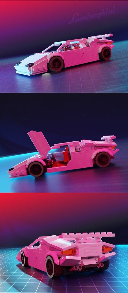 Lego Lamborghini Countach, Lego Lamborghini, Lego Wheels, Aventador Lamborghini, Lego Building Instructions, Amazing Lego Creations, Lego Mechs, Lego Man, Lego Creative