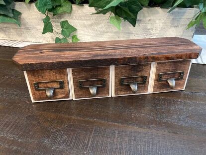 Toy Box Seat, Apothecary Drawers, Cute Shelf, Drawer Shelf, Diy Cat Tree, Easy Diy Wreaths, Dollar Store Diy Projects, Wooden Items, Diy Dollar Tree Decor