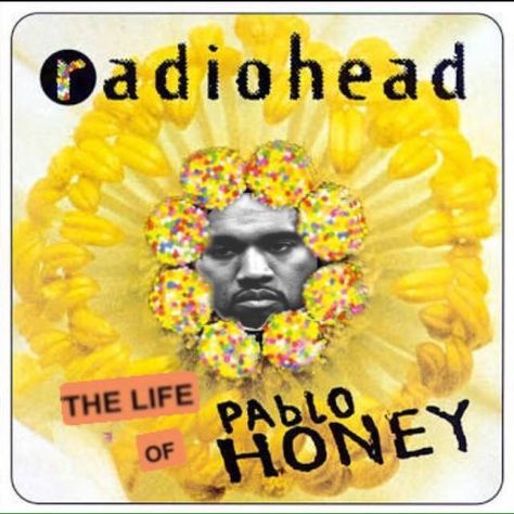 Radiohead Pablo Honey, Radiohead Songs, Radiohead Poster, Radiohead Albums, Pablo Honey, Surf Music, Power Pop, J Pop, Pochette Album