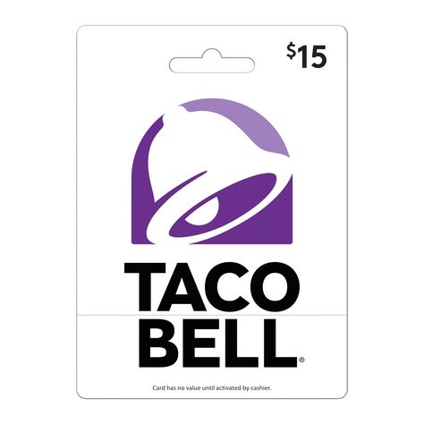 Taco Bell Restaurant, Taco Bell Gift Card, Restaurant Gift Cards, Meals On The Go, Quick Service Restaurant, Tacos Burritos, Friends Christmas, Tasty Meals, Fast Food Restaurant