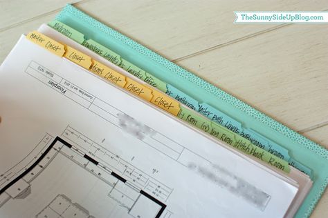 New Home Build Binder, Building A House Checklist First Time, Organized Binder, House Binder, Sunporch Ideas, Buying First Home, Home Binder, Home Building Tips, Binder Organization