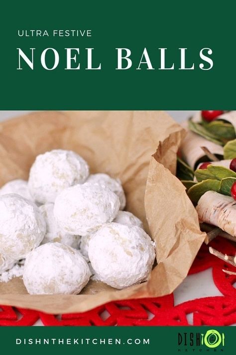 Noël Balls-Magical balls of melt in your mouth shortbread cookie surrounded by powdered sugar snow. Messy, but oh-so-delicious! #ChristmasBaking #ChristmasCookies #NoelBalls Melt In Your Mouth Shortbread, Russian Tea Cakes Recipe, Classic Christmas Recipes, Sprinkle Cookies Recipe, Russian Tea Cakes, Pecan Snowball Cookies, Snowball Cookie Recipe, Chewy Molasses Cookies, Gluten Free Christmas Cookies