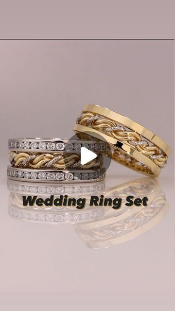 Todd Alan - Handmade Braided Wedding Rings on Instagram: "For many this braid represents two people on their journey together entwined by love. Couples have expressed their own symbolism in the Cord of Three ring by picking different colored golds to represent themselves (couple strands) and Love strand) holding them together. This unique braided Cord of Three™ ring was designed by Todd for the Christian community after receiving calls from couples who were looking for handwoven wedding rings as depicted in the Bible: Though one may be overpowered, two can defend themselves. A cord of three strands is not quickly broken.” Ecclesiastes 4:12 #godlovesyou #biblequotes #christianwedding" Three Strand Ring, Couple Rings Design Unique, Ecclesiastes 4 12, Braided Wedding Rings, Cord Of Three Strands, Couple Ring Design, Three Rings, Christian Wedding, God Loves You