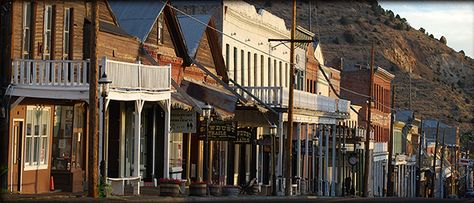 Virginia City, NV - Super cool historic ghost town just outside of Tahoe Reno Tahoe, West Town, Virginia City, Carson City, South Lake Tahoe, Historic Preservation, Sierra Nevada, Ghost Towns, Old West