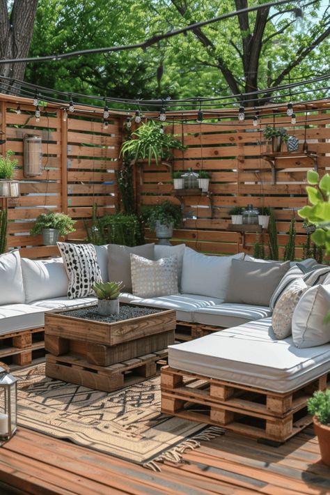 Small Deck Ideas On A Budget, Patio Furniture On A Budget, Glam Patio, Furniture On A Budget, Chic Patio, Diy Picnic Table, Small Outdoor Patios, Colorful Patio, Stylish Outdoor Furniture