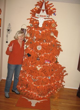 A Very Longhorn Christmas | The Alcalde Texas Longhorns Christmas Tree, Texas Longhorn Aesthetic, Orange Christmas Tree, Texas Longhorns Sweatshirt, Texas Longhorns Baseball, Longhorns Football, Department Of Defense, Orange Christmas, Project Manager